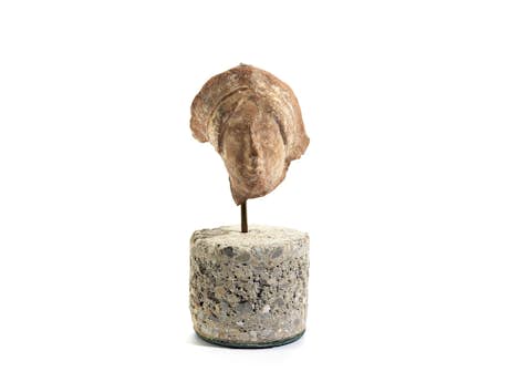 Griechisch-Antiker Terrakotta-Kopf